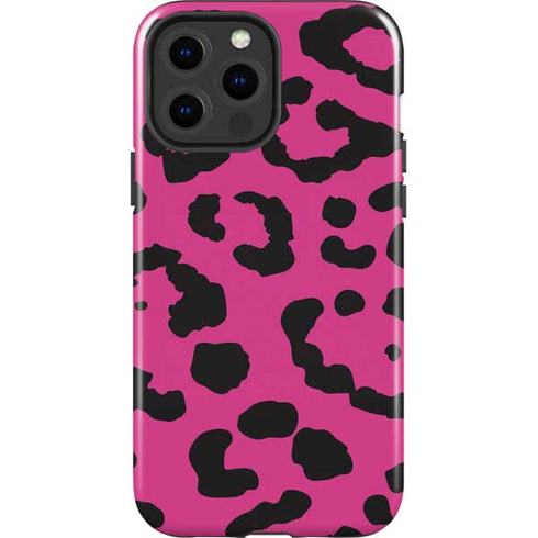 Rosy Leopard iPhone 15 Pro Max Impact Case