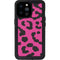 Rosy Leopard iPhone 14 Pro Max Waterproof Case