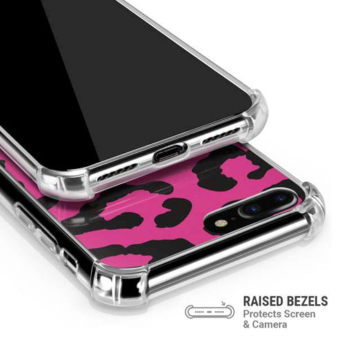Rosy Leopard iPhone 7/8 Plus Clear Case