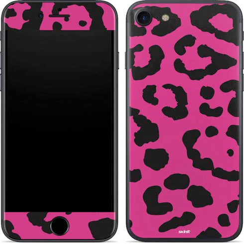 Rosy Leopard iPhone 8 Skin