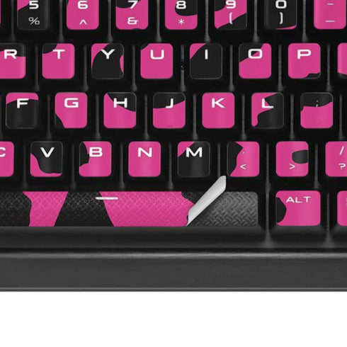 Rosy Leopard K95 RGB PLATINUM Mechanical Gaming Keyboard Skin