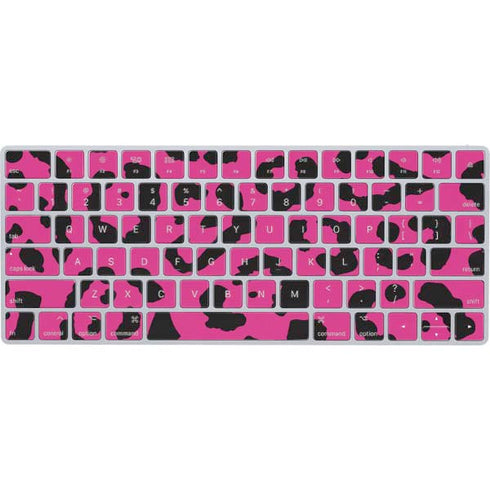 Rosy Leopard Magic Keyboard Skin