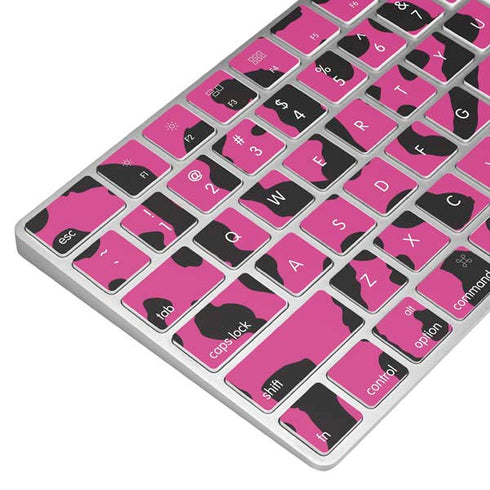Rosy Leopard Magic Keyboard Skin