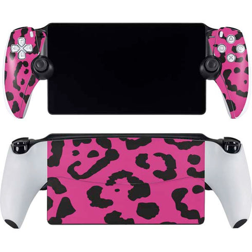 Rosy Leopard PlayStation Portal Remote Player Skin