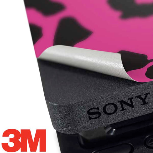 Rosy Leopard PS4 Slim Bundle Skin