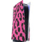 Rosy Leopard PS5 Console Skin