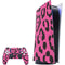 Rosy Leopard PS5 Digital Edition Bundle Skin