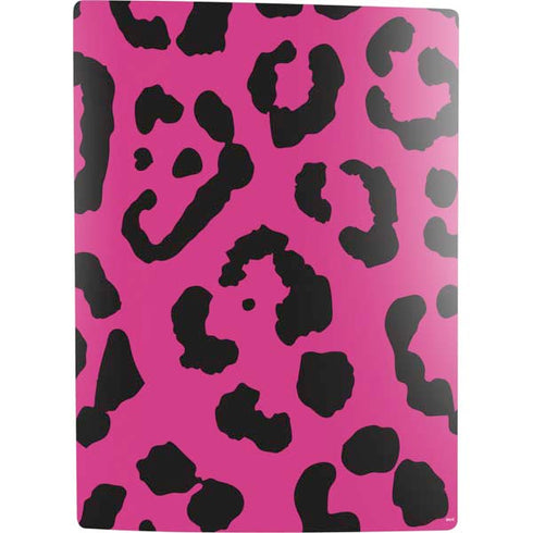 Rosy Leopard PS5 Digital Edition Bundle Skin