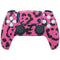 Rosy Leopard PS5 Controller Skin
