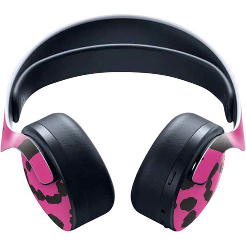 Rosy Leopard PULSE 3D Wireless Headset for PS5 Skin