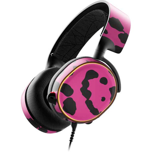Rosy Leopard SteelSeries Arctis 5 Skin