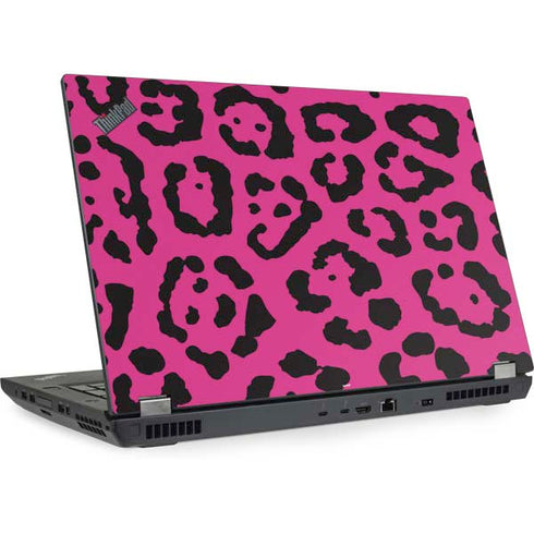 Rosy Leopard Lenovo ThinkPad Skin