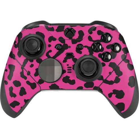 Rosy Leopard Xbox Elite Wireless Controller Series 2 Skin