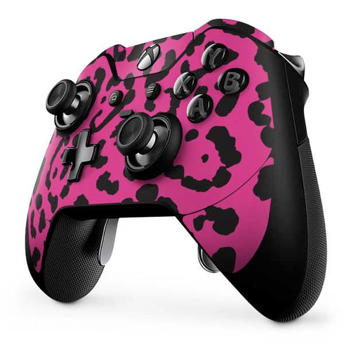 Rosy Leopard Xbox One Elite Controller Skin