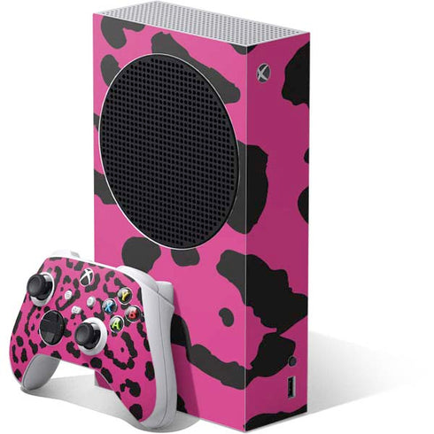 Rosy Leopard Xbox Series S Bundle Skin
