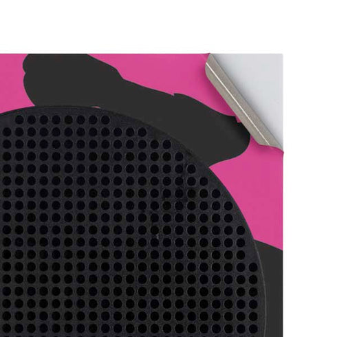Rosy Leopard Xbox Series S Console Skin