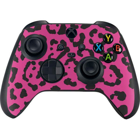 Rosy Leopard Xbox Series X Bundle Skin