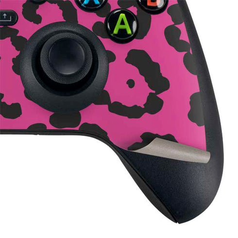 Rosy Leopard Xbox Series X Controller Skin