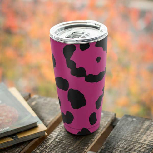 Rosy Leopard Yeti 20oz Tumbler Skin
