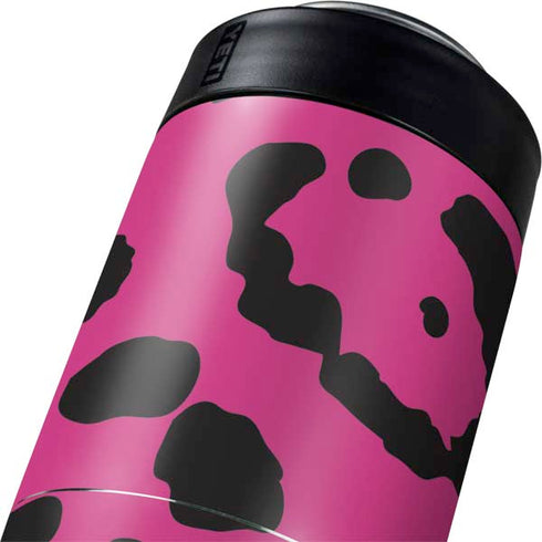 Rosy Leopard Yeti Colster Can Insulator Skin
