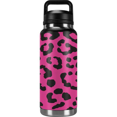 Rosy Leopard YETI Rambler 36oz Bottle Skin