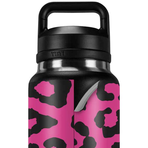 Rosy Leopard YETI Rambler 36oz Bottle Skin