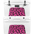 Rosy Leopard YETI Tundra 45 Hard Cooler Skin