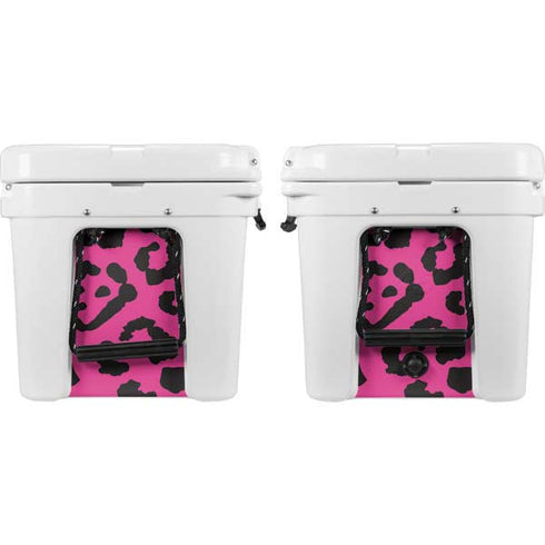 Rosy Leopard YETI Tundra 45 Hard Cooler Skin