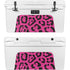 Rosy Leopard YETI Tundra 75 Hard Cooler Skin
