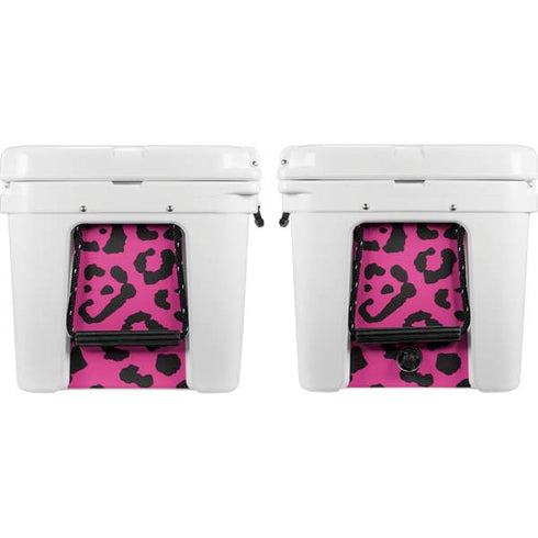 Rosy Leopard YETI Tundra 75 Hard Cooler Skin