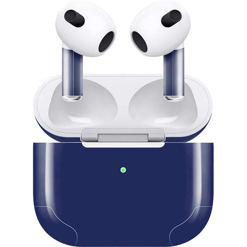 Royal Blue Apple AirPods (3rd Gen 2021) Skin