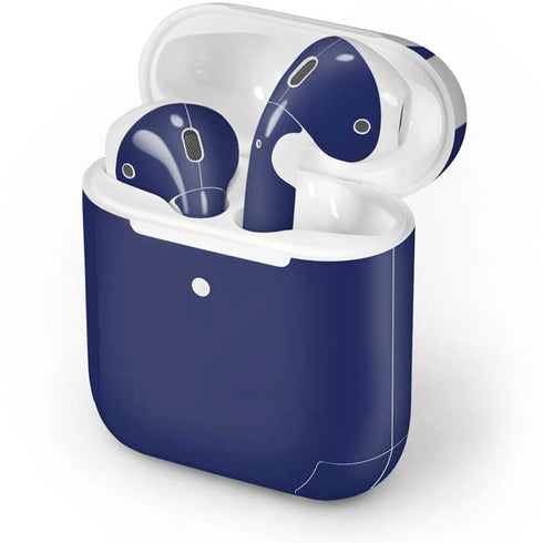 Royal Blue Apple AirPods Skin