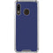 Royal Blue Galaxy A30 Clear Case