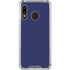 Royal Blue Galaxy A30 Clear Case