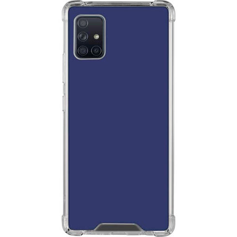 Royal Blue Galaxy A51 5G Clear Case