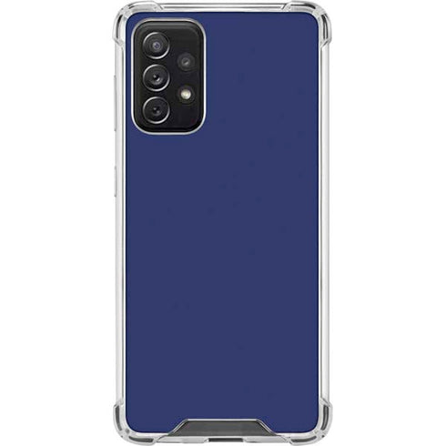 Royal Blue Galaxy A72 5G Clear Case