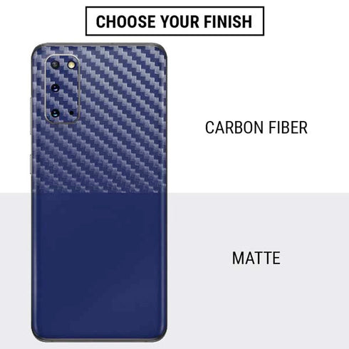 Royal Blue Galaxy S20 Skin