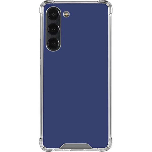 Royal Blue Galaxy S23 Plus Clear Case