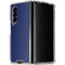 Royal Blue Galaxy Z Fold4 5G Clear Case
