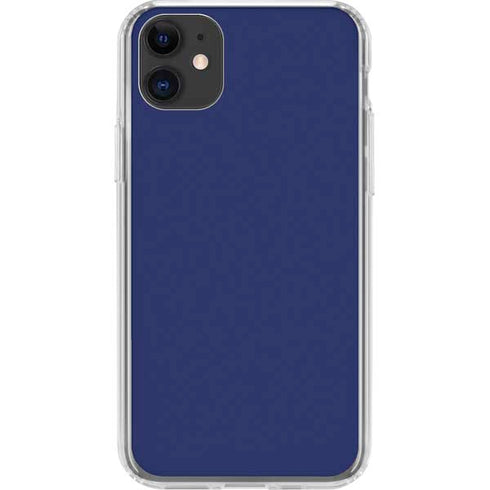 Royal Blue iPhone 11 Clear Case