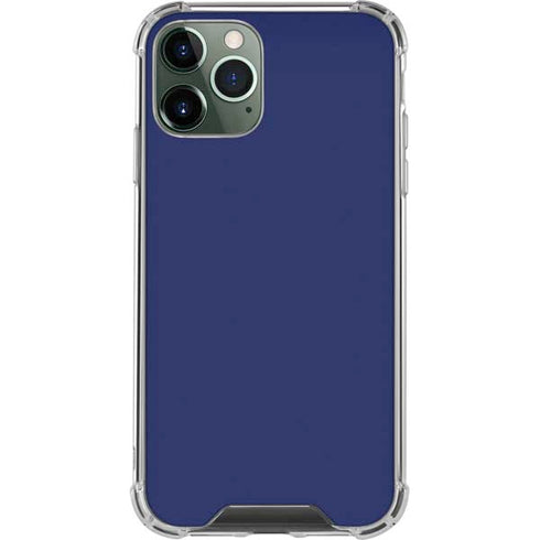 Royal Blue iPhone 11 Pro Max Clear Case