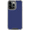 Royal Blue iPhone 13 Pro Clear Case