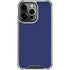 Royal Blue iPhone 14 Pro Clear Case