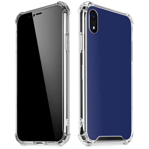 Royal Blue iPhone XR Clear Case