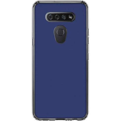 Royal Blue LG K51/Q51 Clear Case