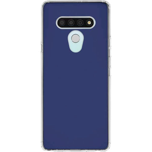 Royal Blue LG Stylo 6 Clear Case