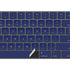 Royal Blue Magic Keyboard with Numeric Keypad Skin
