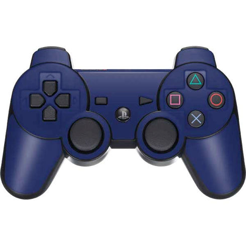 Royal Blue PS3 Dual Shock wireless controller Skin