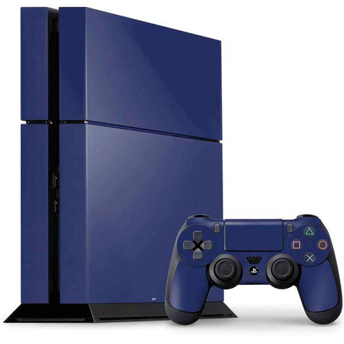 Royal Blue PS4 Console and Controller Bundle Skin