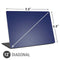 Royal Blue Universal Laptop 12in (9.8 x 6.8in) Skin